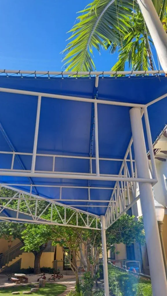 playground awning details