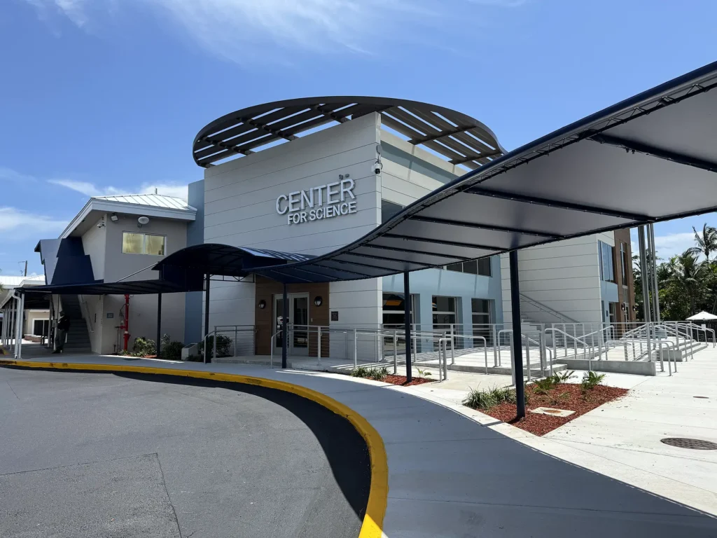 curved walkway cover