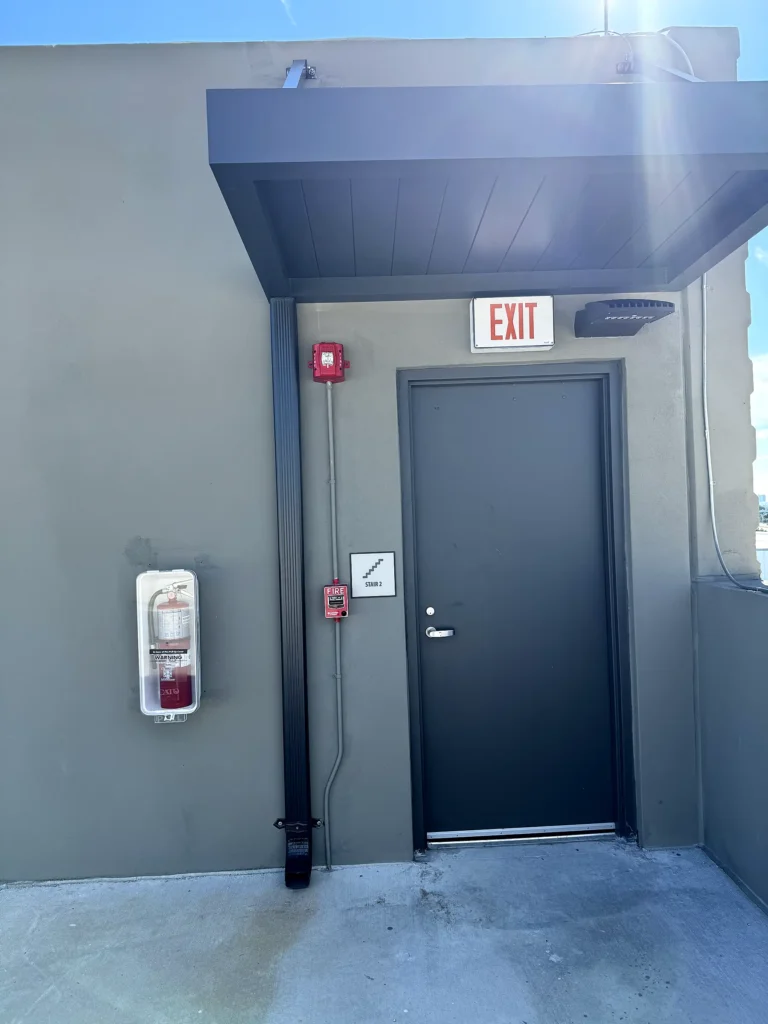 single door aluminum canopy