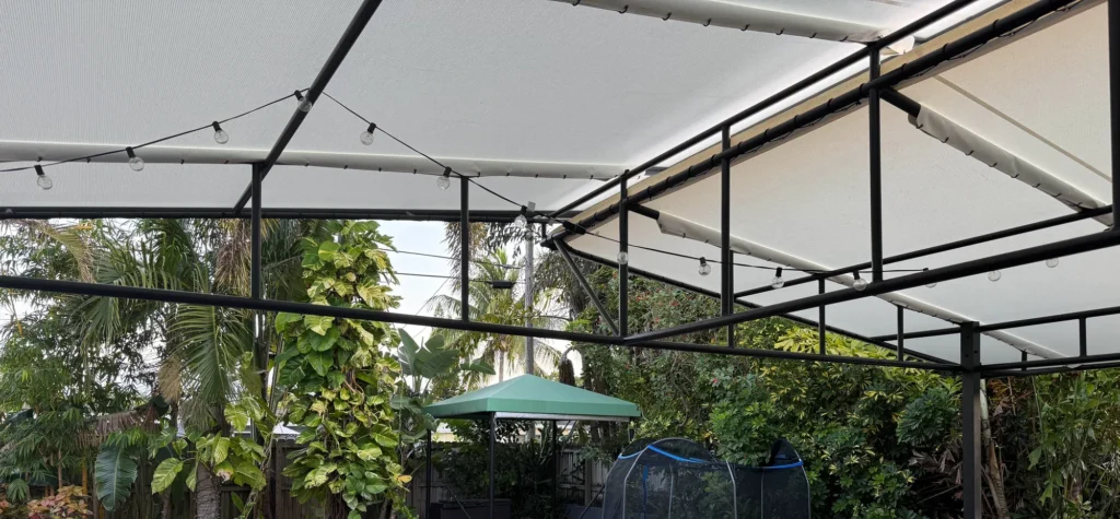 Soltis Proof W96 Awning fabric maximum transparency